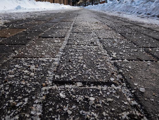 Commercial Winter Salting Services, Oakland County Michigan